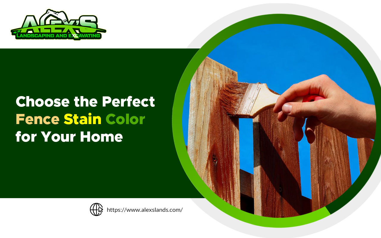 choose the perfect fence stain color