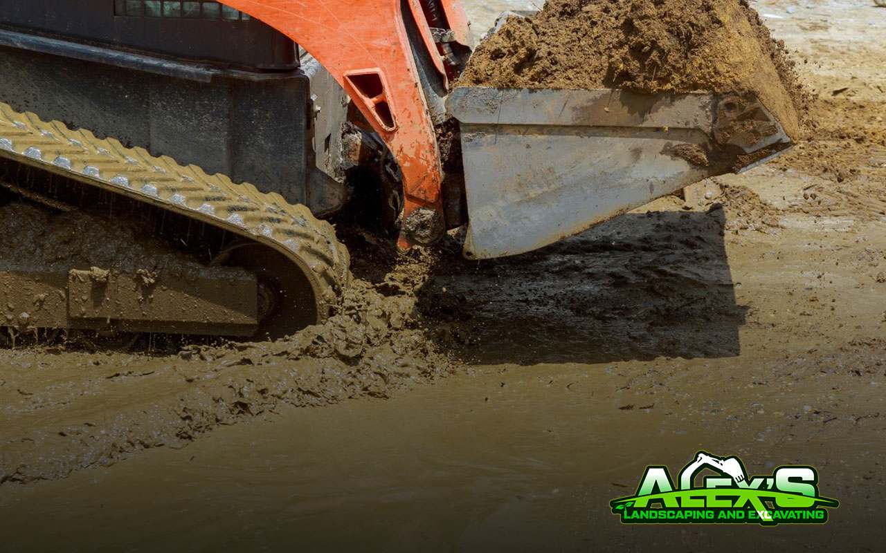 Effective land grading techniques to prevent water damage.